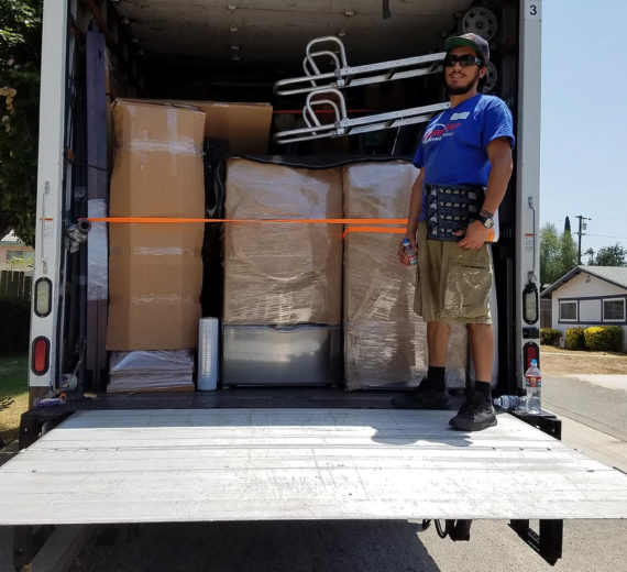Loaded truck